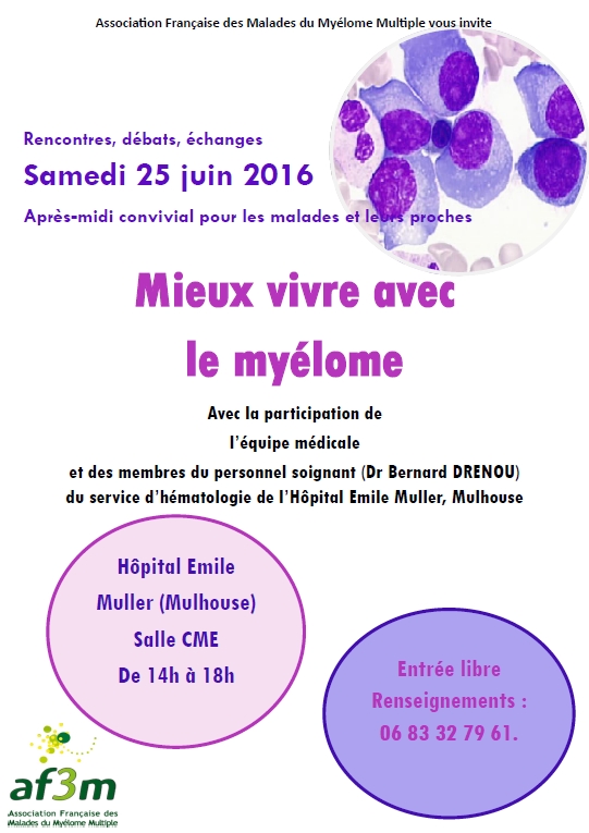Affiche Rencontre 25 juin Mulhouse