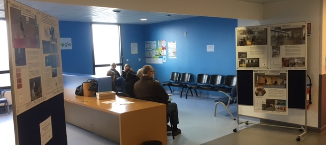 CHU Caen - salle d'attente service hématologie