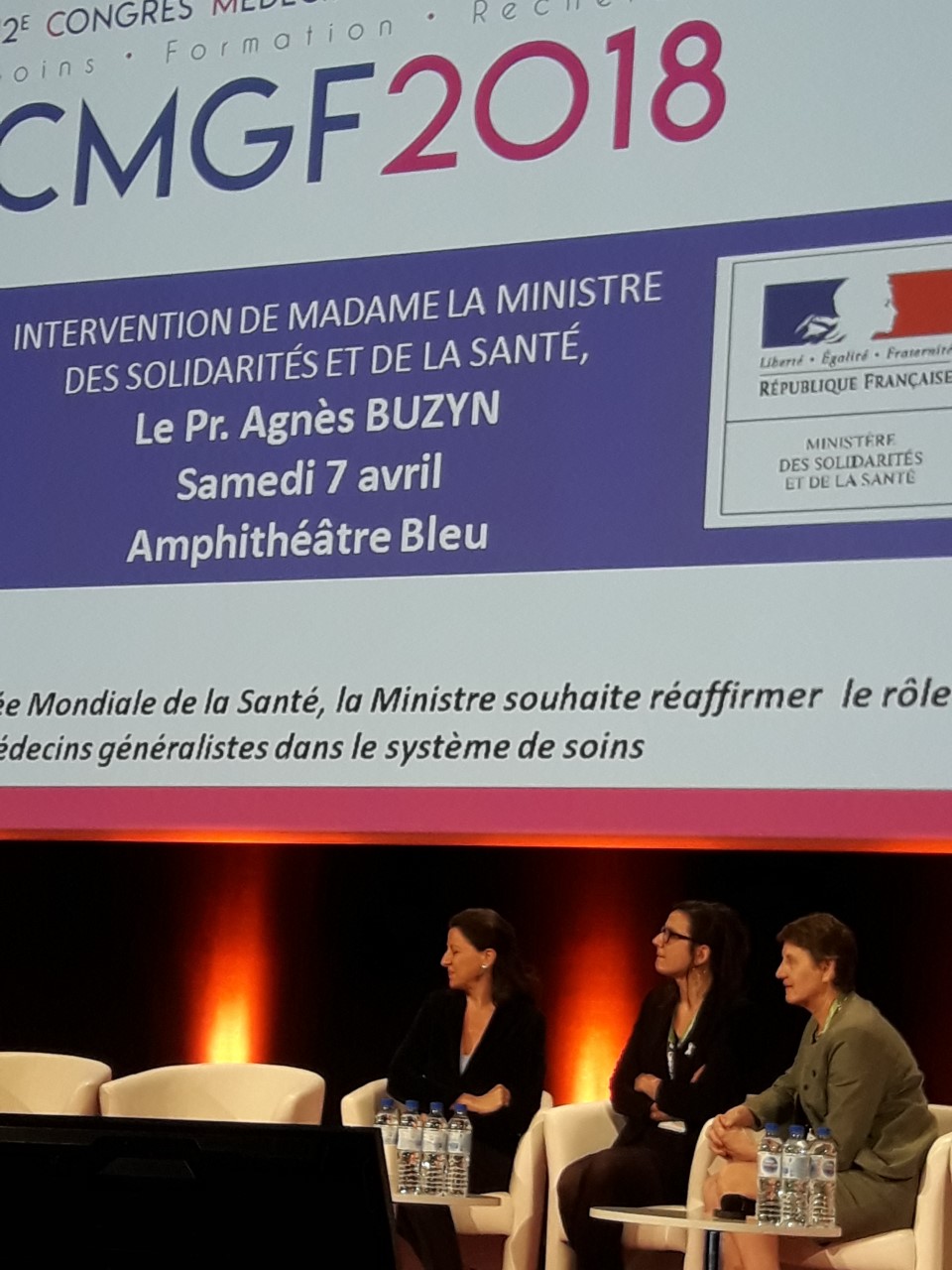 CMGF 2018 - Mme Buzyn