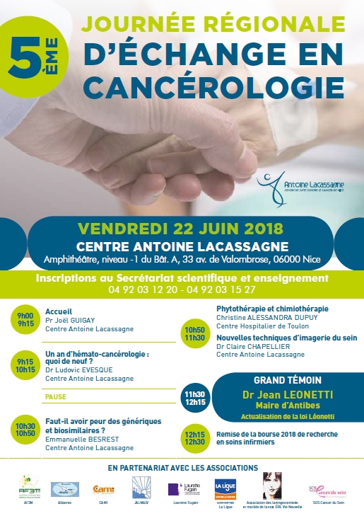 5ème Journée Régionale d'Echange en Cancerologie