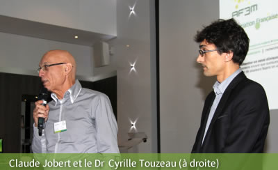 Photo du Dr docteur Cyrille Touzeau et Claude jobert