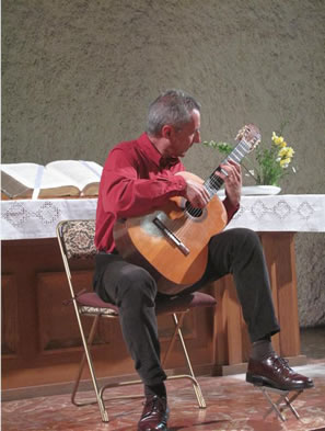 Visuel François Paillusseau - concert guitare 26/05/2016