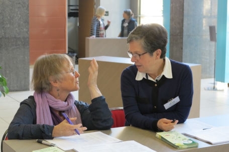 Bénévoles JNM 2016 : Françoise et Luce